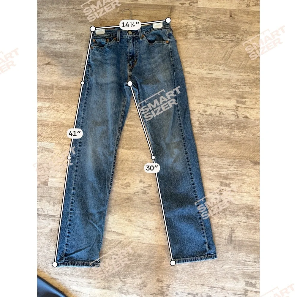 Levi's Men's Straight Jeans in Classic Blue size 30X32